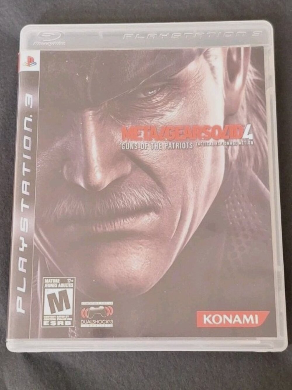 Metal Gear Solid 4: Guns of the Patriots Sony PlayStation 3, 2008 PS3 USED GAME